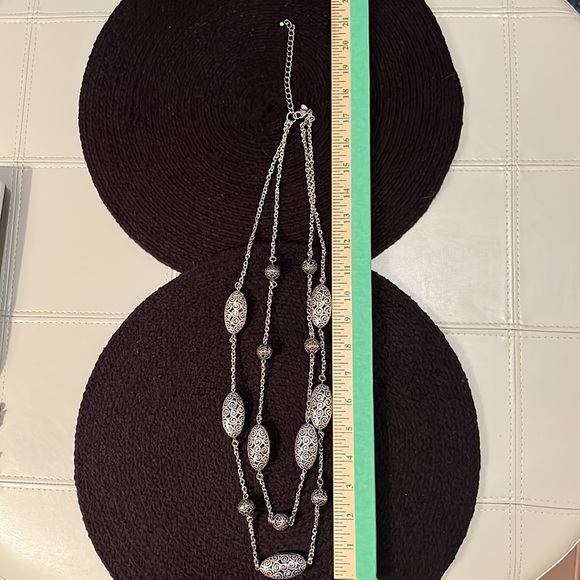 Chico’s Necklace and Earrings Set - Picture 8 of 9